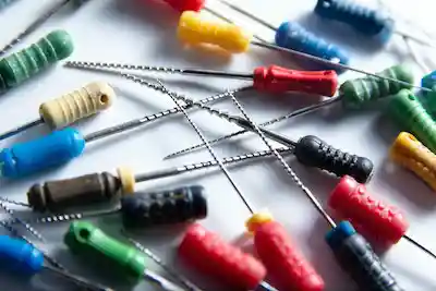 Collection of endodontic files